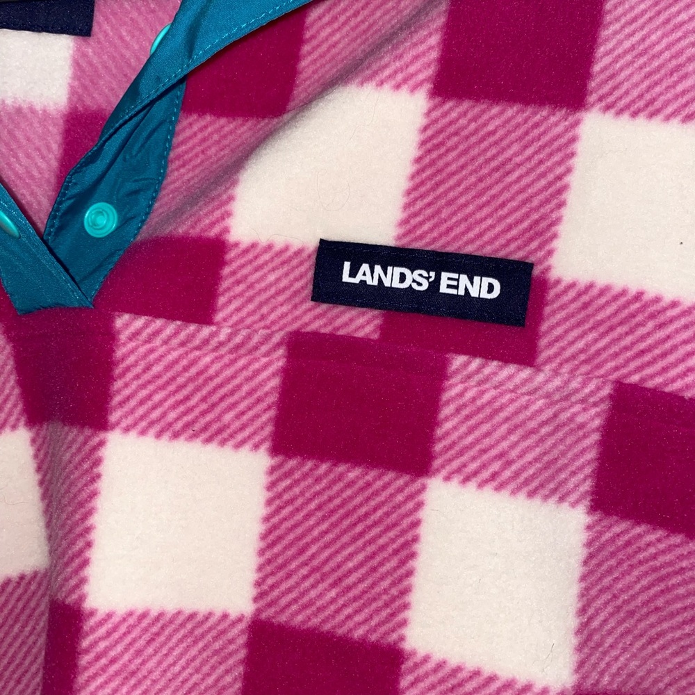 Land’s end fleece quarter zip